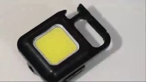 Lampu Mini USB COB Senter Emergency Portable Rechargeable Keychain