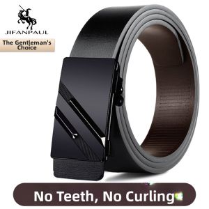 JIFANPAUL | Stylish Automatic Buckle Leather Belt Mens 2026 New Model