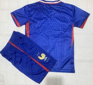 Jersey PERANCIS euro2024 untuk anak usia 7-13 tahun bisa CUSTOM NAMA
