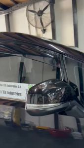 Toyota Alphard Vellfire Injection Door Visor 2015-2020 Anh30 Stainless Steel Window Visor