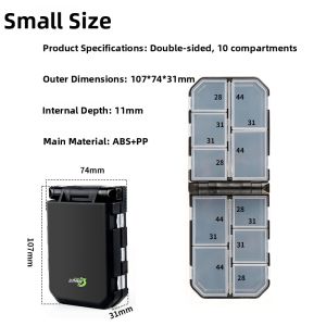 SANZHILUCI | Fishing Accessory Organizer Tackle Box