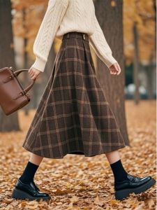 GOUWU | Chân Váy Xòe Thời Trang Elegante