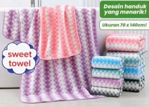 Handuk microfiber 70X140 Rp20.000