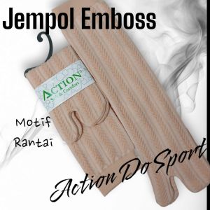 KAOSKAKI JEMPOL NILON EMBOSS ACTION DO SPORT