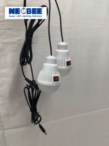 หลอดไฟอัจฉริยะ LED DC5V/DC12V หลอดแอลอีดี หลอดปิงปองฉุกเฉิน 5W แสงขาว ขนาดเล็กพกพาสะดวก หลอดไฟ Dc 5V หลอดไฟDc5V - Lazada