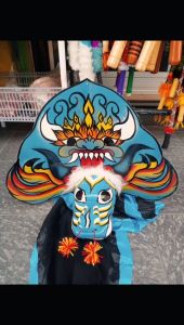 BARONGAN FREE KEMUL SUDAH SATU SET KOMPLIT BARONGAN BAHAN KAYU DAN JAMANG TALANG MAINAN KESENIAN TRADISIONAL