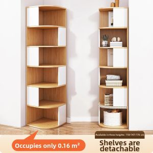 ZHUOHE | Corner Storage Shelf and Bookcase