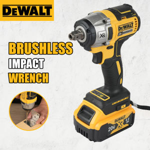 DeWalt | Dewalt DCF880 20V XR Brushless Impact Wrench 203N.M Torque 1/2in Drive Pressure-Sensitive Speed for Precise Work