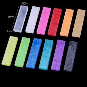 Oyumaru Resin Block Thanh Đá Sương Mát Màu Trong Xoắn Thẳng Đa Năng Tự Do Đồ Chơi Mô Hình Làm Thủ Công Đồ Trang Trí