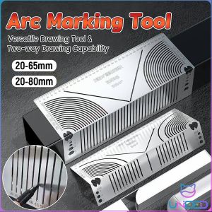 Need Metal Ruler Square Tube to Round Ruler Square Steel 90° Bend Arc Angle Marker DIY Pipe Bending Guide