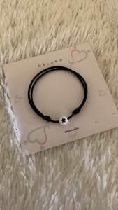 Gelang Couple Tali Pasangan Bentuk Star Bintang Bahan Nylon Kuat Tahan Air Lembut Nyaman