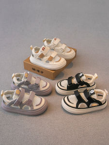 Childrens Sporty Sandals Summer New Style Boys Girls Head Covered Hollow out Mesh Panel Beach Shoes Trendy Magic Town Shoes