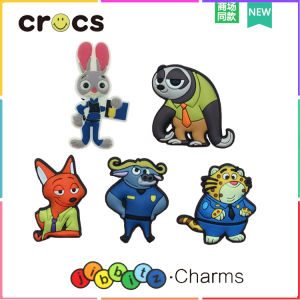 Cross DIY Decorative Shoe Buckle Cartoon Animal City Hole Shoe Flower Carrols Accessory Crazy Animal City Cartoon Style