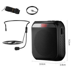 Loud Sound Megaphone Bullhorn Audio Amplifier Loudspeaker System Speaker Amplified USB Voice Microphone Megafon Teachers Speech