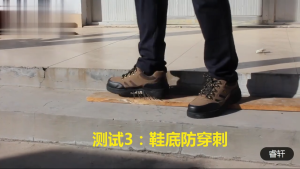 Brand WHITBY (3 Days Delivery)Safety Shoes Boots For Men Kevlar Anti-smash-proof Safety Shoes Steel Toe Steel Non-slip Work Shoes