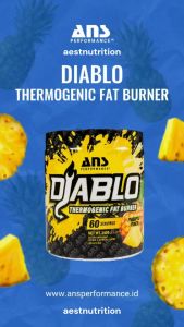ANS Performance Diablo 240 gr 60 Servings - Thermogenic Fat Burner Pembakar Lemak