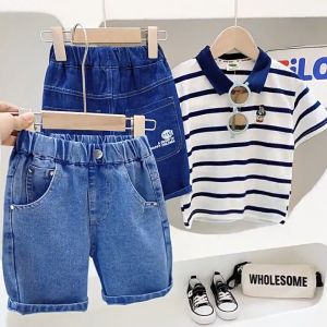 Quần Jean Bé Trai Cho Bé Habi Fashion HB2316 Size Đại Cho Bé Trai Từ 18kg - 50kg