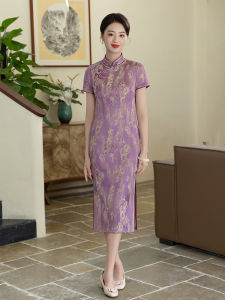 Elegant Advanced Cheongsam Dress Summer New Arrival