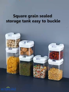 Airtight Food Container Set - Kitchen & Pantry Organization Containers - BPA Free
