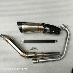 Knalpot Racing R9 h2 Tameng Vixion R15 Gsx Cbr cb150r sonic mx Satria supra gtr Byson dll