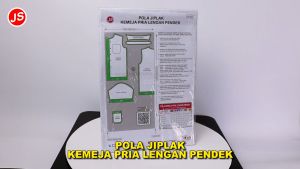 Pola Jiplak Kemeja Pria Lengan Pendek | Pola Baju Jamblang Store [ Bukan Pakaian ]