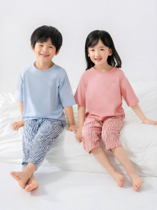 batubatu | Kids Lightweight Modal Cotton Pajamas Set for Summer