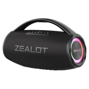 Zealot | Loa Bluetooth ZEALOT-S97 80W - Loa Không Dây Di Động Mạnh Mẽ Với Đèn RGB Nhiều Màu Sắc Lý Tưởng Cho Tiệc Tùng Cắm Trại Có Tay Cầm Chắc Chắn