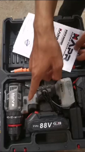 Alhamdulillah generasi 4 mesin bor baterai dari apr type ap85+