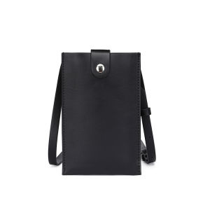 Mini Pure Color Versatile Soft Leather Crossbody Bag Womens Casual Summer Mobile Phone Bag Fashionable Single Shoulder Bag