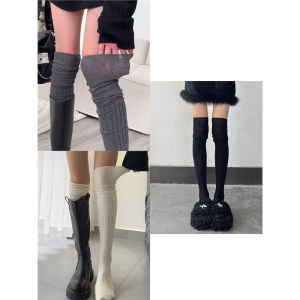GUOQI | Slimming Over-the-Knee White Pure Desire Style Boots