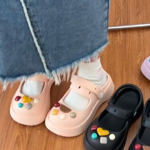 ล่าสุด คลาสเป้าหมาย รองเท้าทรงครอส รองเท้าหัวโต รองเท้าแฟชั่นผู้หญิง ด้วยเที่ยวที่สุด สีพาสเทลที่น่ารัก คล้ายที่สิ่งที่ไม่มีไม่ได้ ที่สุดท้าย สำหรับคนที่ชอบเที่ยวใหม่และสามารถหายใจได้