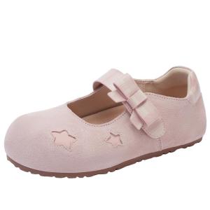 Josiny | Pink Star Pattern Flat Shoes Slip-On Design