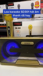 Loa bluetooth SD - 301 âm thanh mạnh mẽ thiết kế nhỏ gọn kết nối ổn định