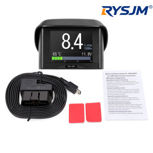 RYSJM | OBD2 On-board Computer A202 HUD Car Digital Computer Display Speed Windshield Projector Plug & Play Digital Odometer OBD Scanner
