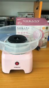 Cotton Candy Maker alat pembuat Permen Kapas Harum Manis Rambut Nenek Sixma SK-520