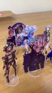 Bandai | Bộ Mô Hình Ký Túc Xá Ma Cà Rồng Anime 16CM - Mito Yamamoto Ruka Saotome Ren Nikaido Takara Kagurazaka Kèm Giá Đỡ Acrylic Dùng Làm Đồ Trang Trí Cosplay Hoặc Quà Tặng