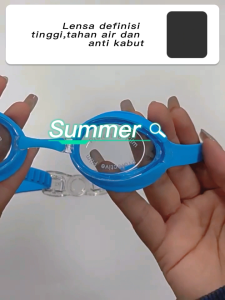 Summerstore - Kacamata Renang AntiFog UV + Free Box Kacamata/Kacamata Berenang Anak/Kacamata Renang Dewasa