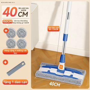 JIAYUN | Cây Lau Nhà Phẳng Dễ Sử Dụng Cho Sàn Gỗ