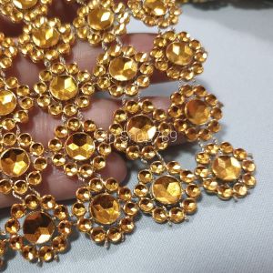 สังวาลย์ทานตะวันรุ้ง (100 ชิ้น)  ทานตะวัน  สังวาลย์  ตกแต่งงานฝีมือ