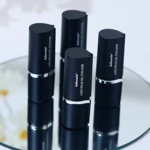 Matte Tapered Quick-drying Eyeliner Stick Waterproof Long Lasting Sweat Proof Black Solid Rich Eyeshadow Eyeliner Pen Makeup