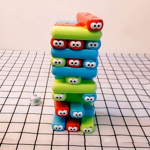 30pcs Block Bugs Stackers Stacking Block Children Kids Baby Educational Toys