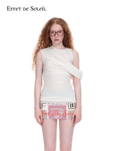 Freedom Fold Sleeveless Womens Top