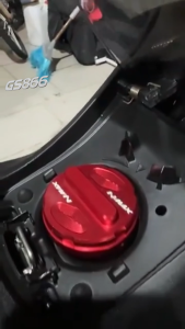 YAMAHA NMAX v2 v3 (2022-2026) CNC Aluminum Fuel Tank Cap Cover - Protective & Decorative