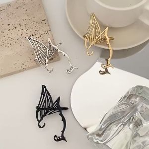 Anting Telinga Estetika: Anting Angel Wing & Anting Elf Ear Cuff Klip