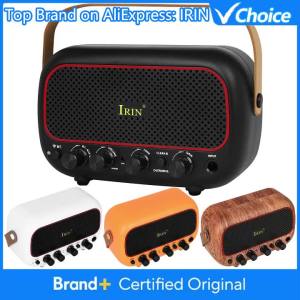 IRIN | MY-01 Guitar Amplifier Speaker 5W Wireless Guitar Bluetooth Speaker with Clean & Overdrive Channel Electric Guitar Accessory