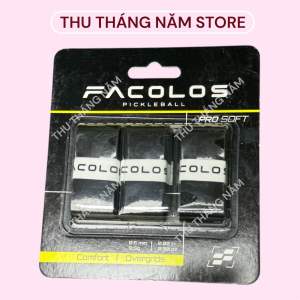 Vỉ 3 quấn cán Facolos quấn cán pickleball cầu lông thấm hút mồ hôi tốt