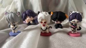 Love And Deepspace Rafayel Xavier Zayne Sylus Caleb Dolls Vehicles Decor Anime Auto Interior Decor Halloween Xmas Car Ornaments