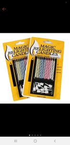 Lilin Ulang Tahun / Lilin Ajaib / Lilin Magic Relighting Candles isi 10pcs