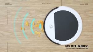 （2 Year Warranty）3 in 1 Robotic Vacuum Cleaner 3000PA 90 Minute Usage Time Household Intelligent Sweeping Machine 1800mAh Remote Controlled Floor Vacuum Cleaner扫地机器人