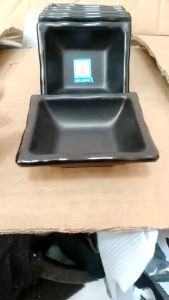 Chén chấm melamine Fataco nhám đen các loại nhiều kiểu